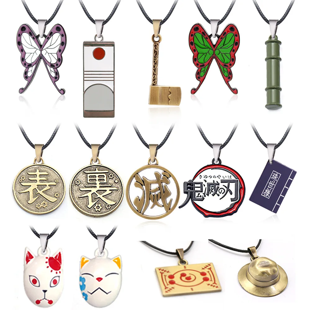 Hot Anime Demon Slayer: Kimetsu no Yaiba Kamado Tanjirou Necklace Ghost Blade Pendant Choker Rope Necklace Cosplay Jewelry
Hot Anime Demon Slayer: Kimetsu no Yaiba Kamado Tanjirou Necklace Ghost Blade Pendant Choker Rope Necklace Cosplay Jewelry