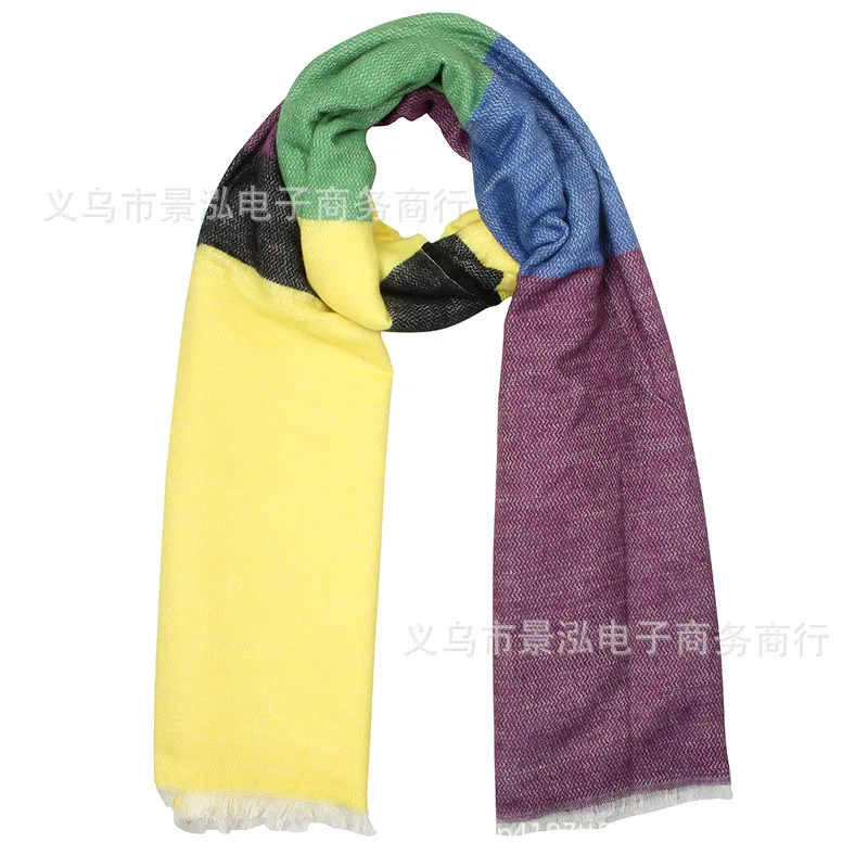 Color Spell 2019 Winter New Style Tatting Europe And America Wealthy Thick Scarf Scarf
Color Spell 2019 Winter New Style Tatting Europe And America Wealthy Thick Scarf Scarf