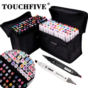 Touchfive Professional Markers Lettering Calligraphy Pen markers Alcohol Based Permanent Marker 80 Colors for school supplies
Touchfive Professional Markers Lettering Calligraphy Pen markers Alcohol Based Permanent Marker 80 Colors for school supplies