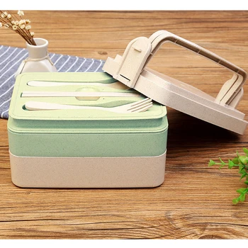 Healthy Material Lunch Box 3 Layer Wheat Straw Bento Boxes Microwave Dinnerware Food Storage Container Lunchbox C1270 e
Healthy Material Lunch Box 3 Layer Wheat Straw Bento Boxes Microwave Dinnerware Food Storage Container Lunchbox C1270 e
