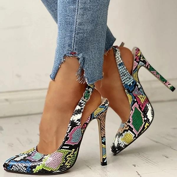 Women Summer Thin High Heels 2020 New 10cm Ankle Strap Sandals Serpentine Pointed Flock Pumps Office Party Snake Shoes
Women Summer Thin High Heels 2020 New 10cm Ankle Strap Sandals Serpentine Pointed Flock Pumps Office Party Snake Shoes