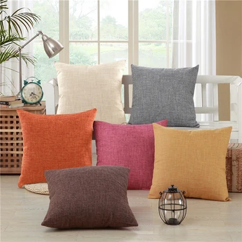 Solid Color Linen Cushion Cover for Living Room Sofa Waist Pillow Case Home Decor Throw Pillowcase 40x40/45x45/50x30/40x60cm
Solid Color Linen Cushion Cover for Living Room Sofa Waist Pillow Case Home Decor Throw Pillowcase 40x40/45x45/50x30/40x60cm