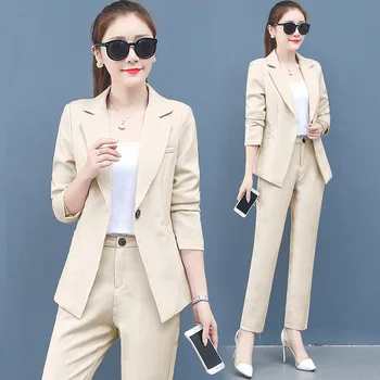 Chic Small Suit Suit Female 2020 Autumn Small Xiangfeng Socialite Foreign Style Quality Two-piece Set
Chic Small Suit Suit Female 2020 Autumn Small Xiangfeng Socialite Foreign Style Quality Two-piece Set