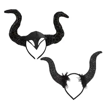 2pcs Halloween Hair Hoop Interesting Lovely Halloween Headband Devil Hair Hoop Horn Hair Hoop Cosplay Headband for Cosplay Party 
2pcs Halloween Hair Hoop Interesting Lovely Halloween Headband Devil Hair Hoop Horn Hair Hoop Cosplay Headband for Cosplay Party
