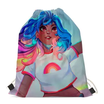 HYCOOL Drawstring Bag Cartoon African Black Girl Print Small Backpack Foldable Custom Logo Pouch Bag Popular African Print Bag
HYCOOL Drawstring Bag Cartoon African Black Girl Print Small Backpack Foldable Custom Logo Pouch Bag Popular African Print Bag