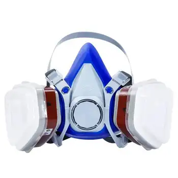 SECTEC 7in1 Self-priming filter gas mask Safey face protective Respirator Activated Carbon mask anti-dust paint chemical mask
SECTEC 7in1 Self-priming filter gas mask Safey face protective Respirator Activated Carbon mask anti-dust paint chemical mask