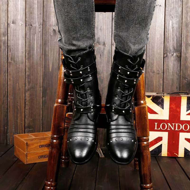 Brand: Liaochi: Item Number: 218-1 Description: Summer New Style Martin Boots New Style. Color Black
Brand: Liaochi: Item Number: 218-1 Description: Summer New Style Martin Boots New Style. Color Black
