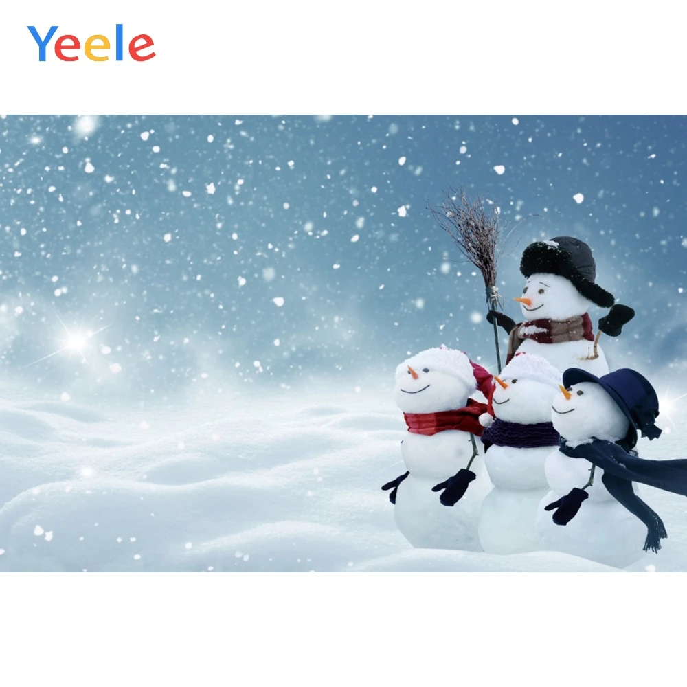 Yeele Christmas Backdrop Snow Snowman Winter Newborn Baby Birthday Party Custom Photography Background Vinyl For Photo Studio
Yeele Christmas Backdrop Snow Snowman Winter Newborn Baby Birthday Party Custom Photography Background Vinyl For Photo Studio