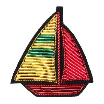 Hand-embroidered Brooch High-end Female Student Schoolbag Pin Decoration Creative Color Sailing Wild Badge Accessories Tide 
Hand-embroidered Brooch High-end Female Student Schoolbag Pin Decoration Creative Color Sailing Wild Badge Accessories Tide