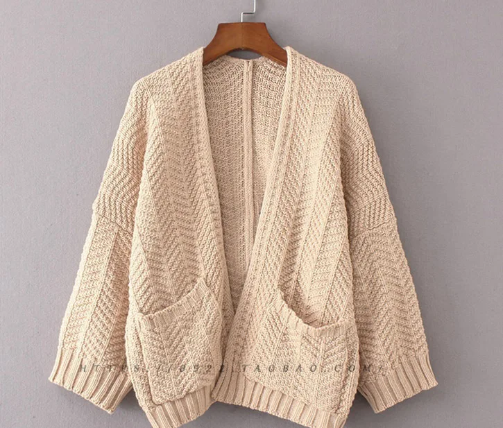 Woman Sweaters Mid-length Knitted Top Korean Spring and Autumn Loose Large Size Simple Versatile Jacket Female Clothes
Woman Sweaters Mid-length Knitted Top Korean Spring and Autumn Loose Large Size Simple Versatile Jacket Female Clothes