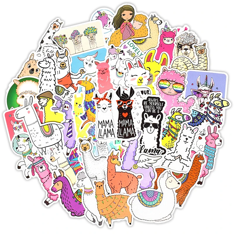 50Pcs Llama Alpaca Sticker Cartoon Camel Sheep Animal Computer Stickers Waterproof Phone Fridge Decals ForMacBook Laptop Sticker
50Pcs Llama Alpaca Sticker Cartoon Camel Sheep Animal Computer Stickers Waterproof Phone Fridge Decals ForMacBook Laptop Sticker