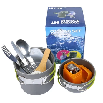 Portable Gas Cooker Cookware Camping Stove Outdoor Supplies Camping Picnic Set Combination Portable 1-2 People
Portable Gas Cooker Cookware Camping Stove Outdoor Supplies Camping Picnic Set Combination Portable 1-2 People