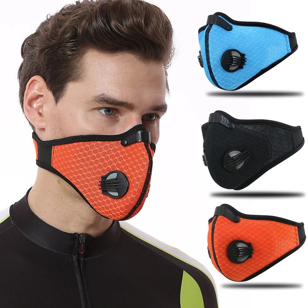 PM2.5 анти хлопок дымки маски дыхательный клапан Анти-пыль маска для лица фильтр