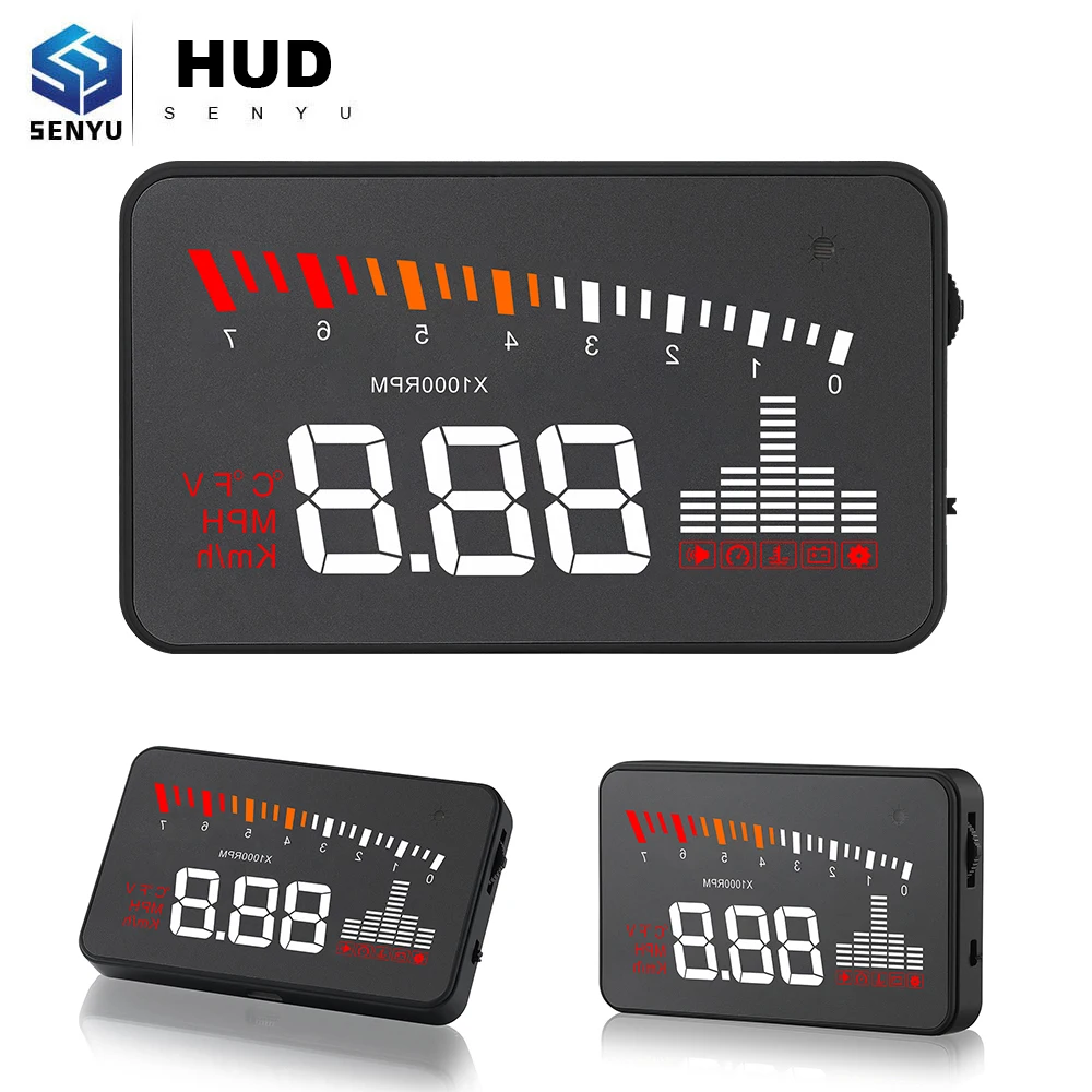 HUD Display Head Up Display X5 Car GPS HUD X5 OBD OBD2 Diagnostic Tool Projector Digital Speedometer Car Speed Security Alarm
HUD Display Head Up Display X5 Car GPS HUD X5 OBD OBD2 Diagnostic Tool Projector Digital Speedometer Car Speed Security Alarm