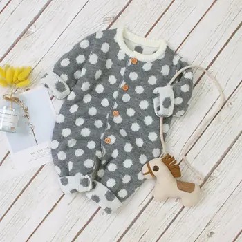 CANIS Autumn Spring 1Pcs/Set Newborn Baby Girl Boy Clothes Long Sleeve Dot Printed Knitted Romper Jumpsuit Outfits
CANIS Autumn Spring 1Pcs/Set Newborn Baby Girl Boy Clothes Long Sleeve Dot Printed Knitted Romper Jumpsuit Outfits