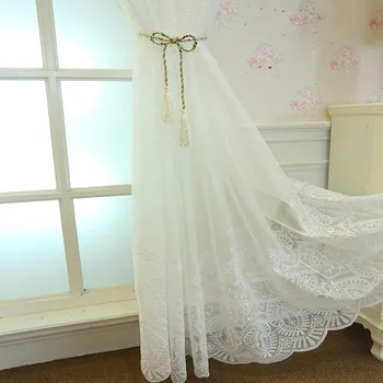 Custom curtains for Living Room Bedroom Modern Simple Voile European-Style All-match Embroidered Fabric Window Screen Woven
Custom curtains for Living Room Bedroom Modern Simple Voile European-Style All-match Embroidered Fabric Window Screen Woven