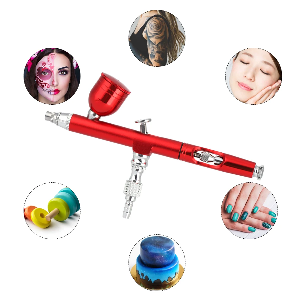 0.3mm Nozzle Spray Gun Dual Action Gravity Feed for Facial Sprayed Therapy Machine Art Paint Tattoo Cake Decoratin Set
0.3mm Nozzle Spray Gun Dual Action Gravity Feed for Facial Sprayed Therapy Machine Art Paint Tattoo Cake Decoratin Set
