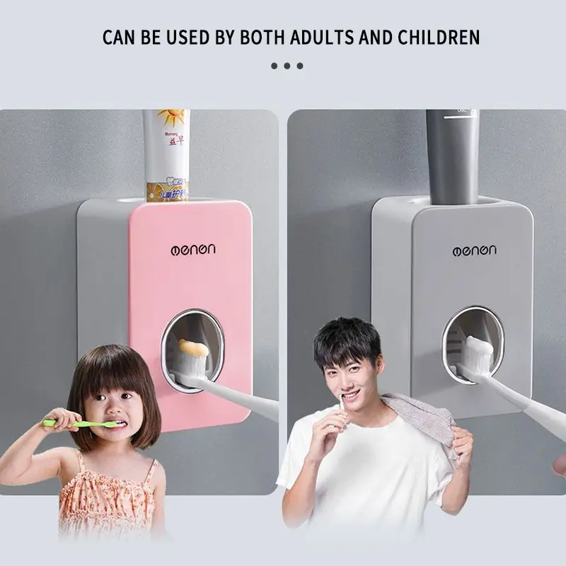Automatic Squeezer Dispenser Toothpaste Lazy Toothbrush Holder Bathroom Gadget Wall-Mounted Punch-Free Simple Toothpaste Rack
Automatic Squeezer Dispenser Toothpaste Lazy Toothbrush Holder Bathroom Gadget Wall-Mounted Punch-Free Simple Toothpaste Rack