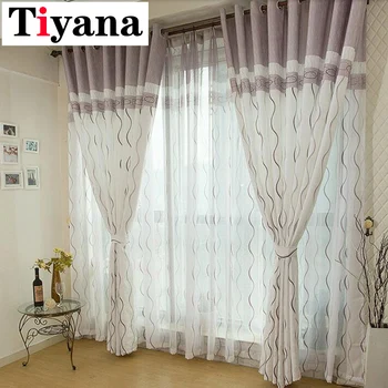 Tiyana Sheer Curtains Stripe Voile Kitchen Curtains for Bedroom Living Room Home Decortive Tulle Curtains WP380-4 
Tiyana Sheer Curtains Stripe Voile Kitchen Curtains for Bedroom Living Room Home Decortive Tulle Curtains WP380-4