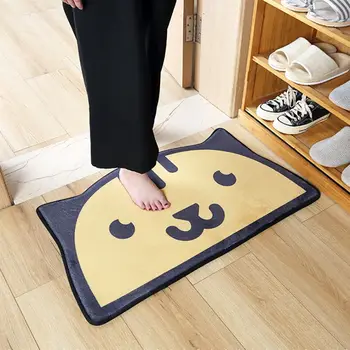 50*80cm Cute Anti-slip Flannel Bathroom Carpet Entryway Door Carpet Semicircle Design Bath Mats Entry Doormat Home Supplies 
50*80cm Cute Anti-slip Flannel Bathroom Carpet Entryway Door Carpet Semicircle Design Bath Mats Entry Doormat Home Supplies