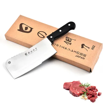 SHUOJI Double Blade Japan Chef Knife Slicing and Chopping Features Cooking Kniives Stainless Steel Kitchen Knives PP Handle
SHUOJI Double Blade Japan Chef Knife Slicing and Chopping Features Cooking Kniives Stainless Steel Kitchen Knives PP Handle