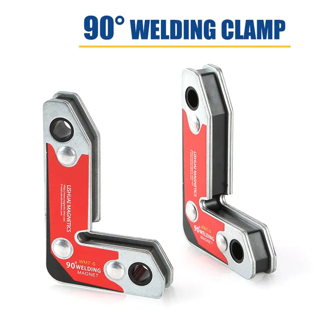 Magnetic Holder Corner Welding Magnets Internal And External Right Angle Fixator 30 60 90 Angles Magnetic Clamp WM7-S
Magnetic Holder Corner Welding Magnets Internal And External Right Angle Fixator 30 60 90 Angles Magnetic Clamp WM7-S