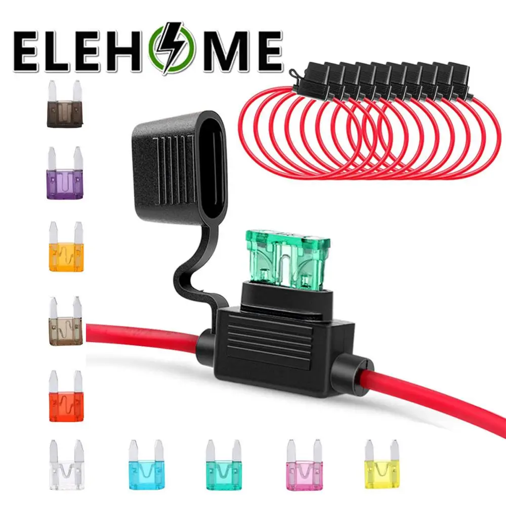 1 waterproof automatic inline mini in-line fuse holder + 1 fuse plug-in car waterproof fuse fuse socket XF30
1 waterproof automatic inline mini in-line fuse holder + 1 fuse plug-in car waterproof fuse fuse socket XF30