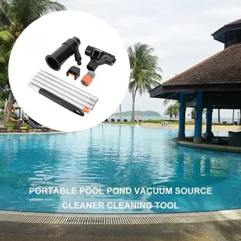 Portable Swimming Pool Vacuum Jet Cleaning Tool 5 Pole Detachable Sections Suction Connector Cleaning Inlet Tip Tool Q6K6
Portable Swimming Pool Vacuum Jet Cleaning Tool 5 Pole Detachable Sections Suction Connector Cleaning Inlet Tip Tool Q6K6