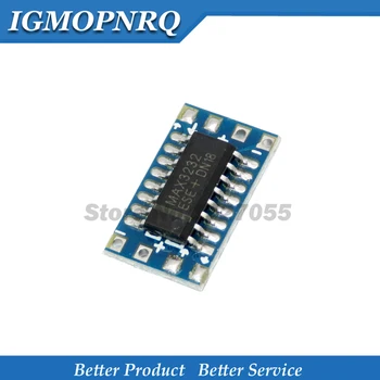 10PCS MAX3232 Serial Port RS232 to TTL Converter Adaptor Module Board 3V-5V Elcetrical Levels MCU Serial Port Converter
10PCS MAX3232 Serial Port RS232 to TTL Converter Adaptor Module Board 3V-5V Elcetrical Levels MCU Serial Port Converter