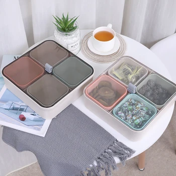Multifunction Fashion Wheat Straw Multi Grid Candy Box Square with Lid Snack Case Decoration Storage Platter Wedding Snack Plate
Multifunction Fashion Wheat Straw Multi Grid Candy Box Square with Lid Snack Case Decoration Storage Platter Wedding Snack Plate