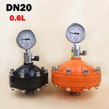 3/4" 0.6L UPVC Diaphragm Type Pulsation Dampers DN20 PVC PP Pulsating Buffer Fittings Metering Pump Valve 25mm 1.6Mpa
3/4" 0.6L UPVC Diaphragm Type Pulsation Dampers DN20 PVC PP Pulsating Buffer Fittings Metering Pump Valve 25mm 1.6Mpa