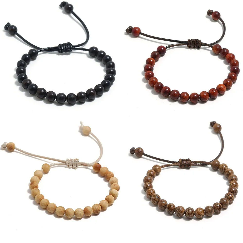 Vintage Black 8MM Wooden Beads Bracelet For Men Meditation Buddha Charm Bracelets Homme Women Healing Balance Payer Jewelry
Vintage Black 8MM Wooden Beads Bracelet For Men Meditation Buddha Charm Bracelets Homme Women Healing Balance Payer Jewelry
