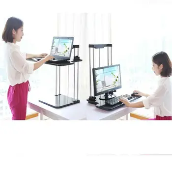 Foldable 3 layer Computer Table Adjustable Laptop Desk free Lifted Standing Desk workbench bracket
Foldable 3 layer Computer Table Adjustable Laptop Desk free Lifted Standing Desk workbench bracket