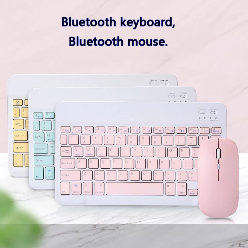 Для iPad air bluetooth клавиатура мышь для Pro 11 12 Беспроводная Xiaomi Samsung Android Windows планшет |