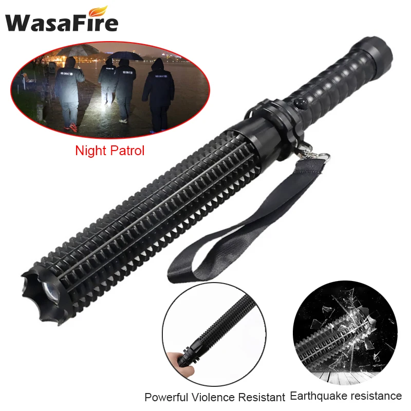 Powerful Rechargeable Q5 LED Flashlight Telescopic Self Defense Stick Tactical Baton Waterproof 3 Modes Night Patrol Torch Lamp
Powerful Rechargeable Q5 LED Flashlight Telescopic Self Defense Stick Tactical Baton Waterproof 3 Modes Night Patrol Torch Lamp