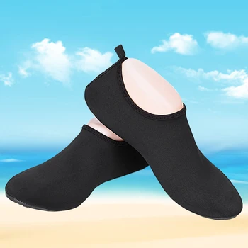 New Beach Swimming Water Sport Socks Anti-slide Shoes Swim Surfing Diving Underwater Quick-dry Warmer Shoes for Men Women Black
New Beach Swimming Water Sport Socks Anti-slide Shoes Swim Surfing Diving Underwater Quick-dry Warmer Shoes for Men Women Black