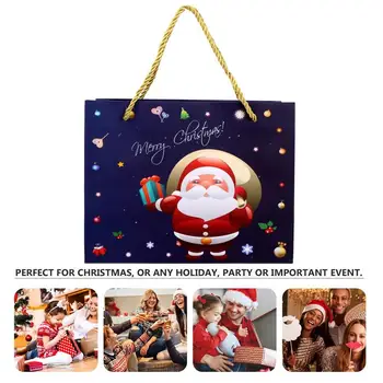 15Pcs Christmas Gift Bag High Quality Prime Paper Handbag Bags Gift Tote Bag Gift Packaging Bags For Xmas Party
15Pcs Christmas Gift Bag High Quality Prime Paper Handbag Bags Gift Tote Bag Gift Packaging Bags For Xmas Party