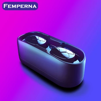 Femperna Bluetooth Headphones Bluetooth 5.0 Wireless Earphones With Charge Box Sports Headset 3D stereo With Dual Microphone 
Femperna Bluetooth Headphones Bluetooth 5.0 Wireless Earphones With Charge Box Sports Headset 3D stereo With Dual Microphone