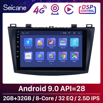 Seicane for MAZDA 3 2009 2010 2011 2012 Android 9.0 9 Inch Rom 16GB Car GPS Navigation Radio Multimedia Player support TPMS 3G
Seicane for MAZDA 3 2009 2010 2011 2012 Android 9.0 9 Inch Rom 16GB Car GPS Navigation Radio Multimedia Player support TPMS 3G