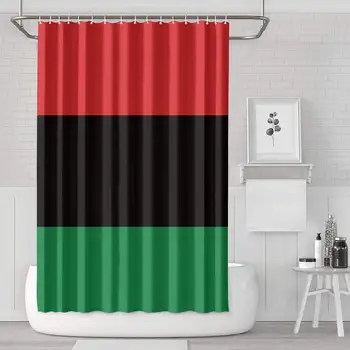 African Flag Waterproof Fabric Shower Curtain Liner Covered Bathtub Bathroom Curtains 71 X 71 Inches
African Flag Waterproof Fabric Shower Curtain Liner Covered Bathtub Bathroom Curtains 71 X 71 Inches