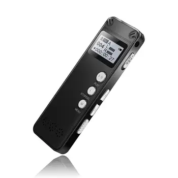 Professional Voice Activated Digital Voice Recorder Pen 8GB PCM Recording Dual Microphone Denoise MP3 Player Portable Recorder 
Professional Voice Activated Digital Voice Recorder Pen 8GB PCM Recording Dual Microphone Denoise MP3 Player Portable Recorder