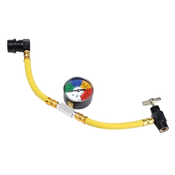 R134A Car Ac Refrigerant Charge Hose Kit Recharge Hose with Gauge, A/C 1/2 Recharge Measuring Kit By
R134A Car Ac Refrigerant Charge Hose Kit Recharge Hose with Gauge, A/C 1/2 Recharge Measuring Kit By