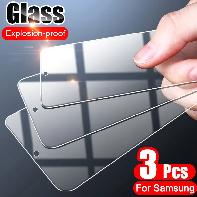 3Pcs Tempered Protective Glass on For Samsung Galaxy A51 A71 A50 A70 Screen Protector Glass on For A20E A10 A30 A40 A60 A80 A90
3Pcs Tempered Protective Glass on For Samsung Galaxy A51 A71 A50 A70 Screen Protector Glass on For A20E A10 A30 A40 A60 A80 A90