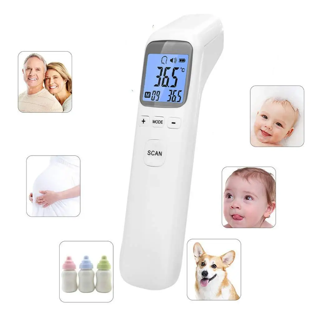 Baby Infrared Non Contact LCD Digital Forehead Thermometer Temperature Tester Thermometer Children's Thermometer Baby Care Produ
Baby Infrared Non Contact LCD Digital Forehead Thermometer Temperature Tester Thermometer Children's Thermometer Baby Care Produ