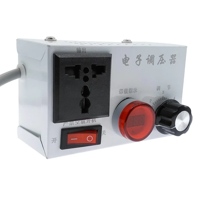 Hugwit 4000w Voltage Regulator Controller 220VAC SCR Temperature Regulation Speed Regulating Dimming
Hugwit 4000w Voltage Regulator Controller 220VAC SCR Temperature Regulation Speed Regulating Dimming