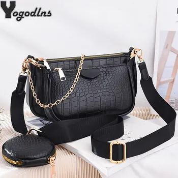3pcs Sets Women Handbag PU Leather Shoulder Messenger Bags Mini Female Underarm Bag 2020 Ladies Chain Crossbody Bag Purse bolsa
3pcs Sets Women Handbag PU Leather Shoulder Messenger Bags Mini Female Underarm Bag 2020 Ladies Chain Crossbody Bag Purse bolsa