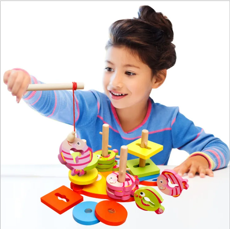 Wooden Geometric Shapes Matching Case Column Building Blocks Children Magnetic Fishing Two-in-One Feature Educational Toy Baby
Wooden Geometric Shapes Matching Case Column Building Blocks Children Magnetic Fishing Two-in-One Feature Educational Toy Baby