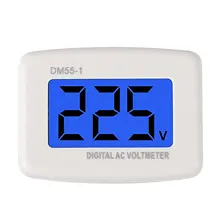 DM55-1 Digital Voltmeter US Plug Volt Meter Socket Voltage Tester LCD Display Voltage Meter 220V Wall Flat Voltage Meter
DM55-1 Digital Voltmeter US Plug Volt Meter Socket Voltage Tester LCD Display Voltage Meter 220V Wall Flat Voltage Meter