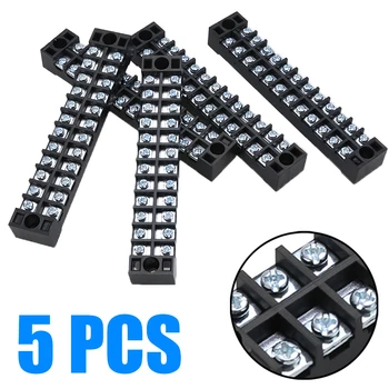 5pcs High Quality 600V 15A TB-1512 Terminal Blocks Mayitr 12Position 12P Dual Rows Covered Electric Barrier Screw Terminal Block
5pcs High Quality 600V 15A TB-1512 Terminal Blocks Mayitr 12Position 12P Dual Rows Covered Electric Barrier Screw Terminal Block