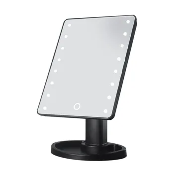Portable Size 22LED Women Facial Makeup Mirror 360 Degree Rotation Touch Induction Tabletop Cosmetic Makeup Mirror Hot New
Portable Size 22LED Women Facial Makeup Mirror 360 Degree Rotation Touch Induction Tabletop Cosmetic Makeup Mirror Hot New